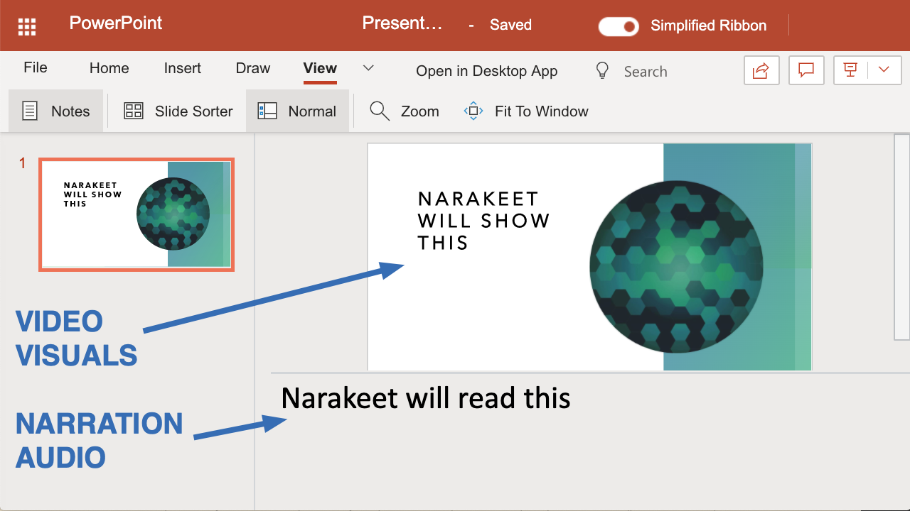 Add voiceover to powerpoint