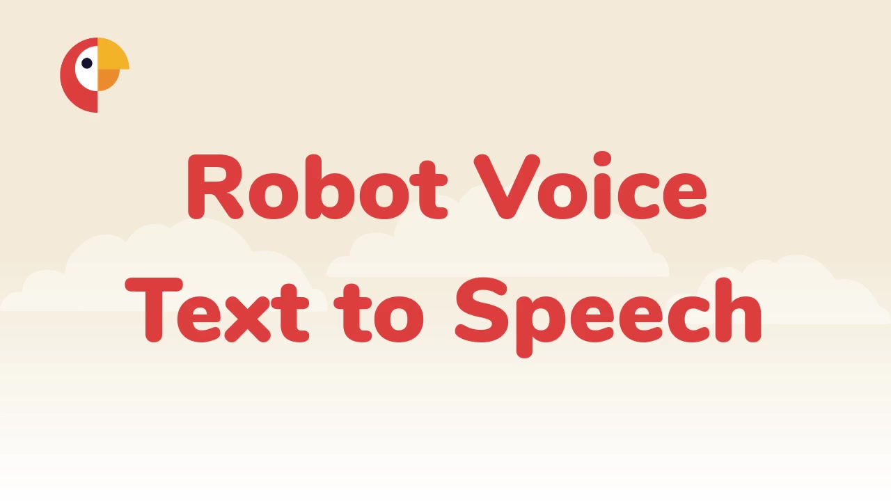 speech text robot