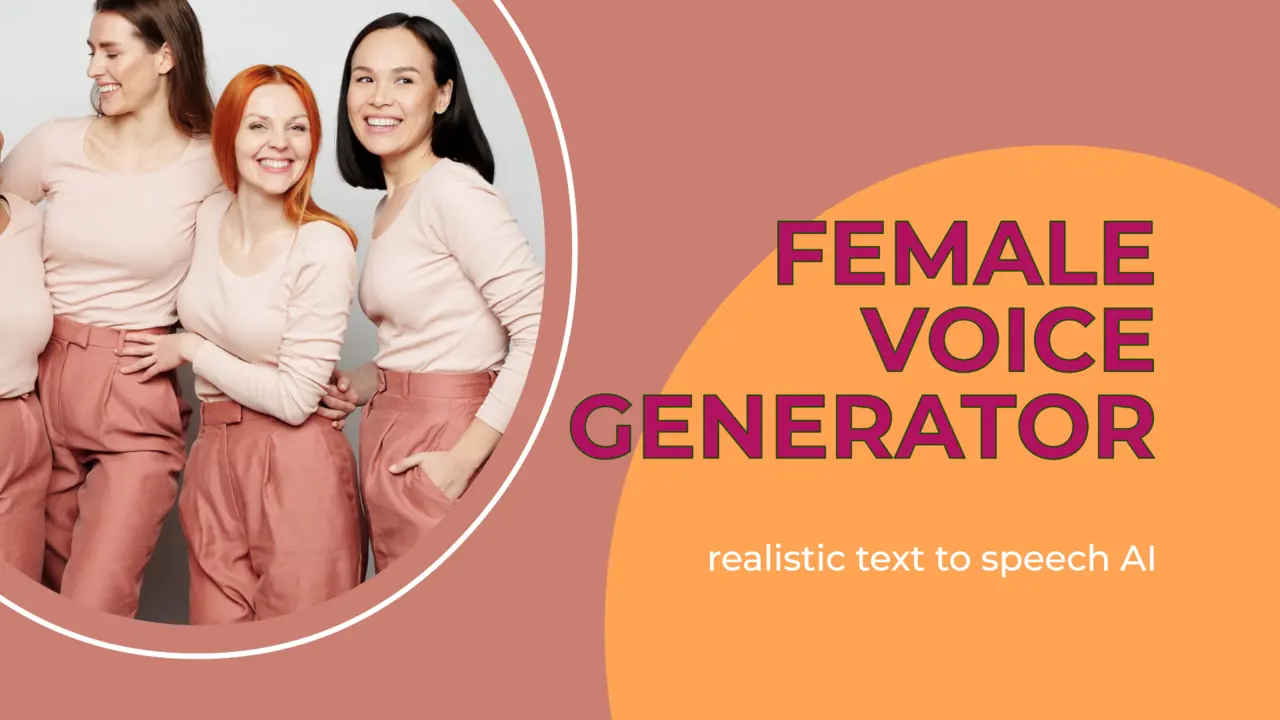 AI Female Voice Generator