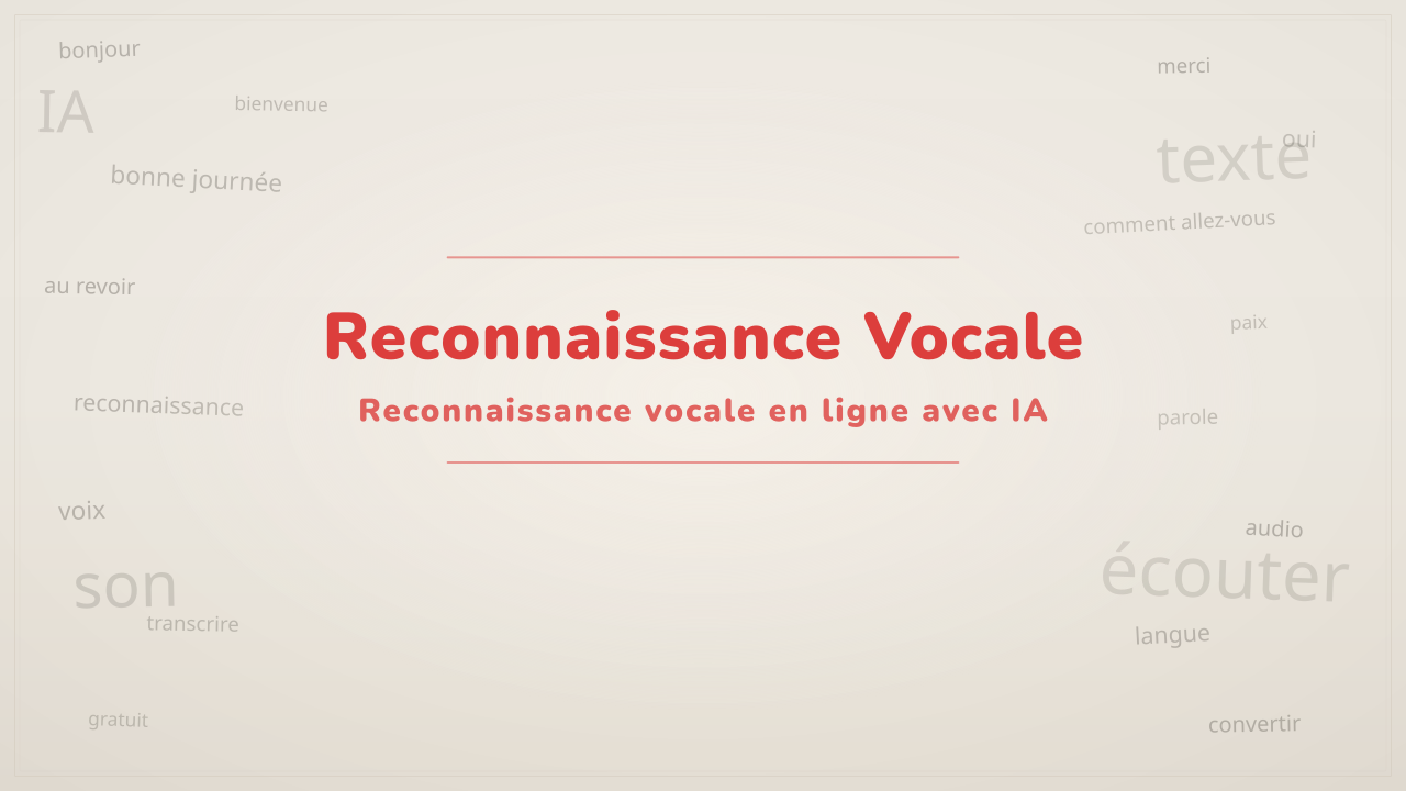 Reconnaissance Vocale IA — free download