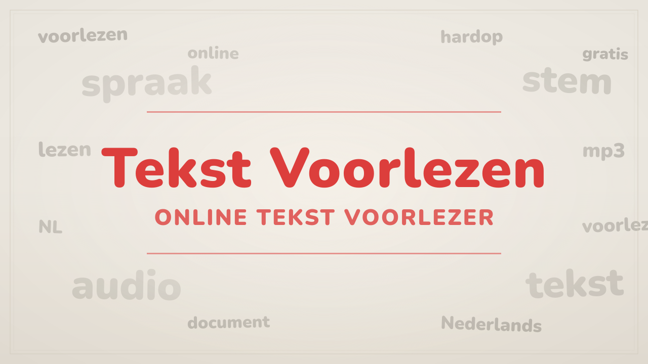 Tekst Voorlezen