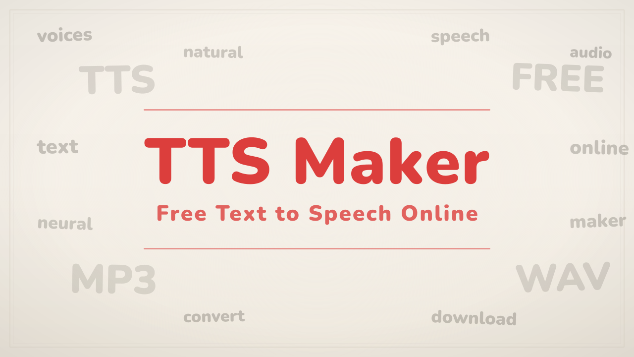 TTS Maker Free