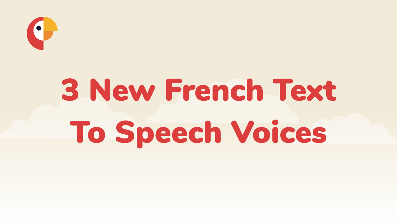 French language text-to-speech