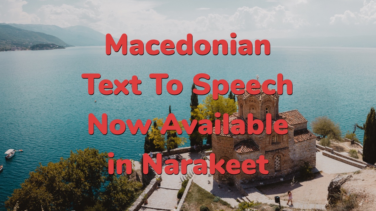 Macedonian text to voice now available from Narakeet