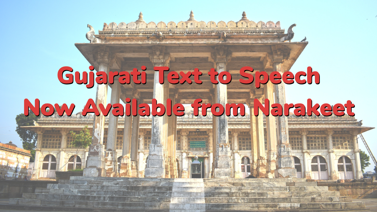 Gujarati voiceovers with text to speech