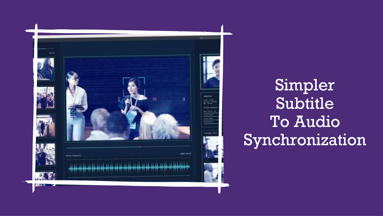 Subtitle to audio synchronization
