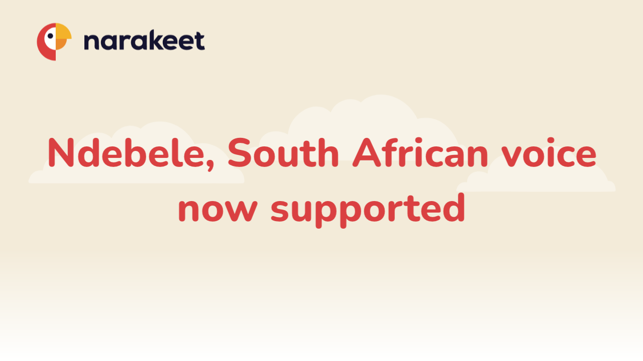 Ndebele AI Voice Reader