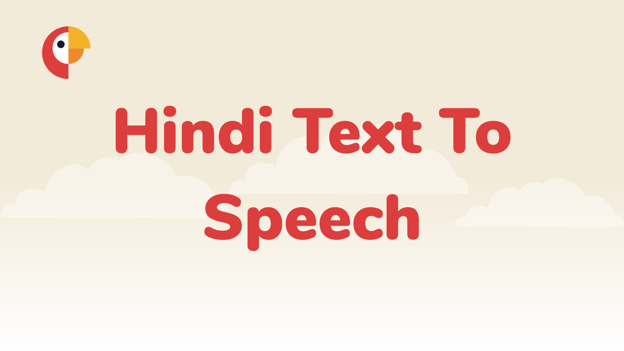 text to speech hindi language