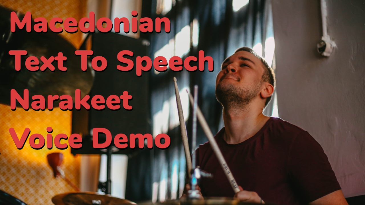 Macedonian Text to Speech