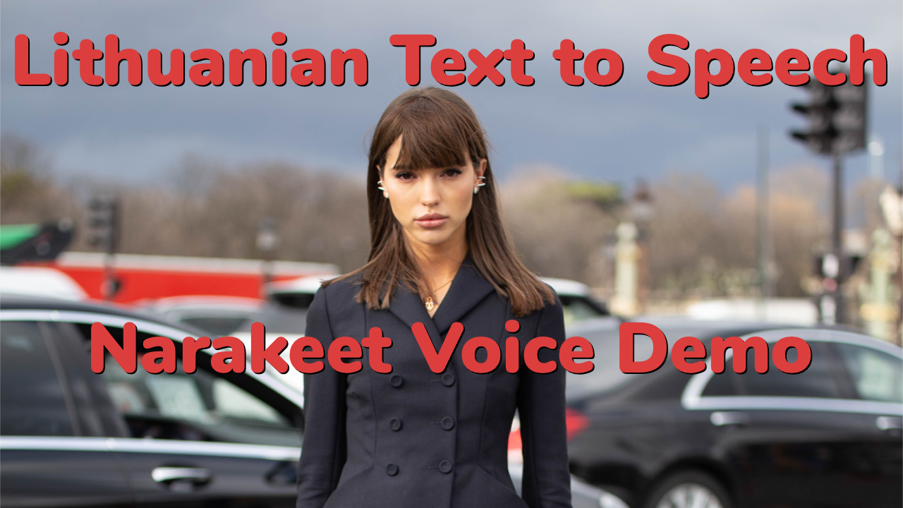 Lithuanian Text to Speech